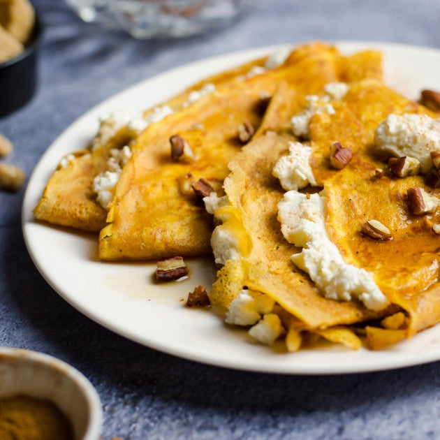 PUMPKIN CHEESECAKE CREPES
&ndash; Kalorik
