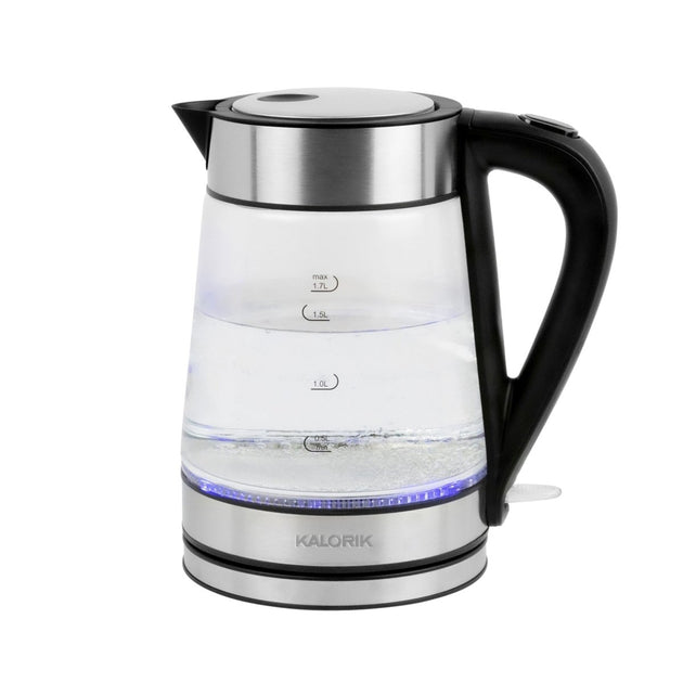 1.7L Electric Kettle 1200W Digital Electric Glass Kettle with