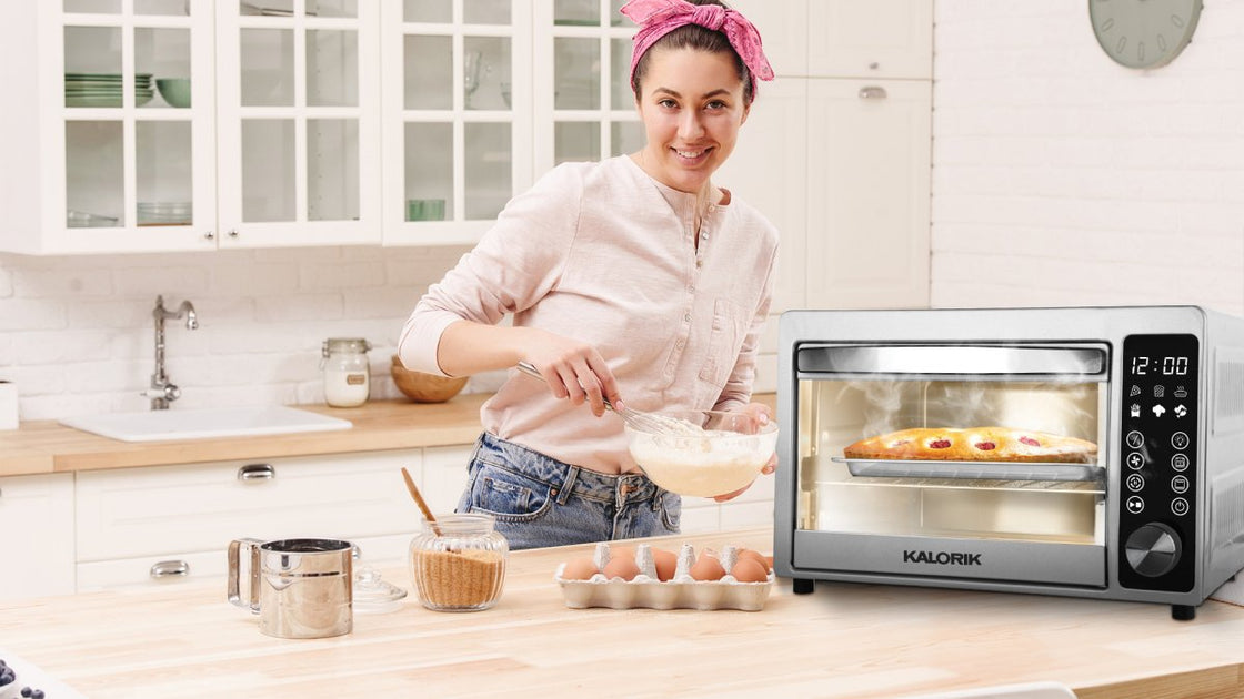 Kalorik® 22 Quart Touchscreen Air Fryer Toaster Oven, Stainless Steel