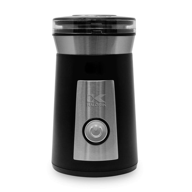Kalorik® Coffee and Spice Grinder, Black and Stainless Steel