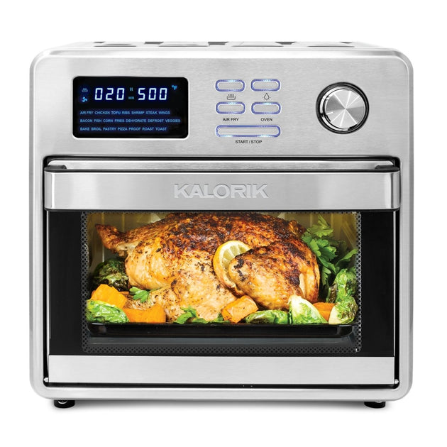 Kalorik MAXX 26 Quart Digital Air Fryer Oven with 5 Accessories and Quiet  Mode & Reviews