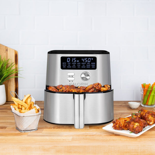 Great Results & Crispy Delights: with Kalorik MAXX® 4 Quart Air Fryer!