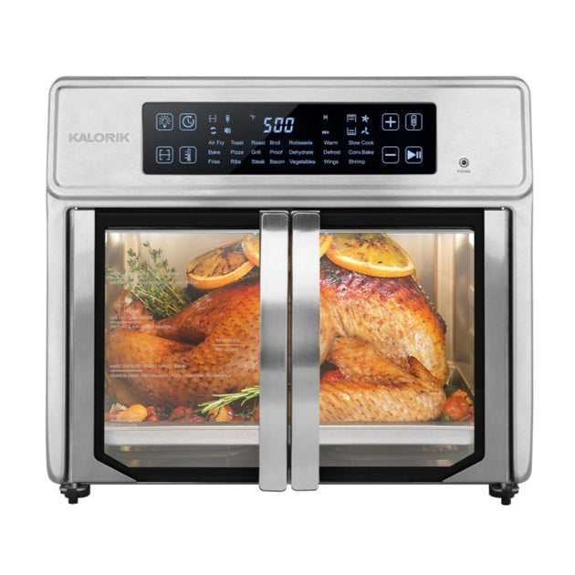 Kalorik MAXX 26 Quart Digital Air Fryer Oven with 5 Accessories and Quiet  Mode & Reviews