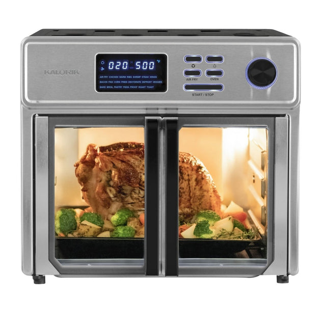 Kalorik Air Fryer Toaster Oven, MAXX® AFO 47804 BK 16 Quart, Touch Air  Fryer Oven, 9-in-1 Toaster Oven Air Fryer Combo