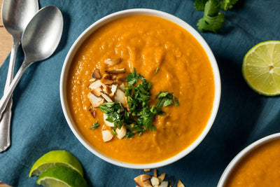 Connie's Mom inspired Gingered Sweet Potato Soup