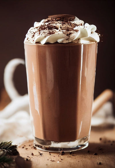 Decadent Chocolate Milkshake with a Healthy Twist