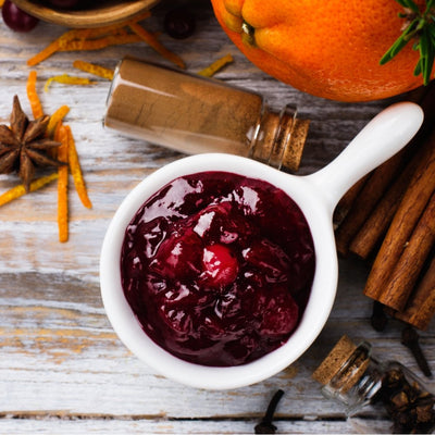 GINGERED CRANBERRY SAUCE