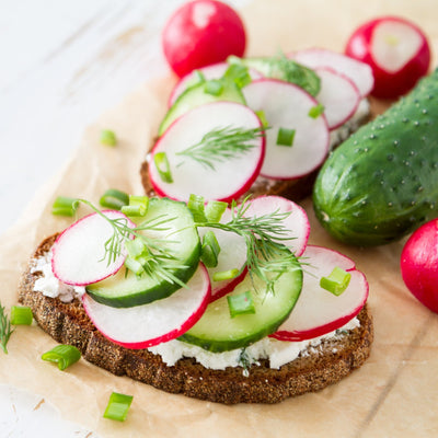 Herb Cream Cheese Toast