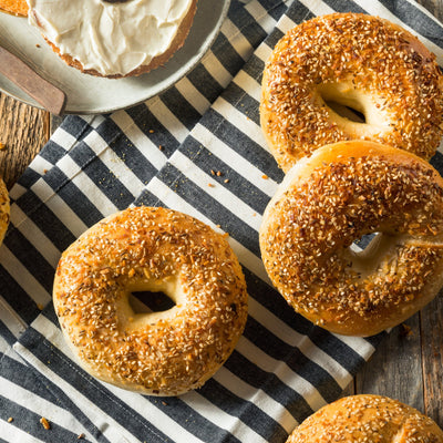 HOMEMADE AIR FRYER BAGELS