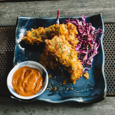 POTATO CHIP AIR FRIED CHICKEN