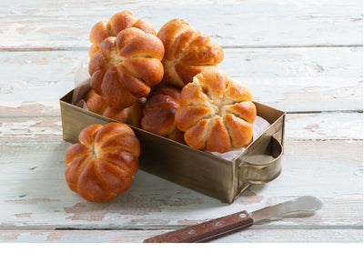 Thanksgiving Brioche Pumpkin Buns Almost Too Beautiful to Eat