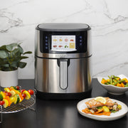 Kalorik® VIVID 7 Quart Full Color Display Air Fryer, Stainless Steel