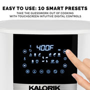 Kalorik® 5 Quart Air Fryer with Ceramic Coating and Window