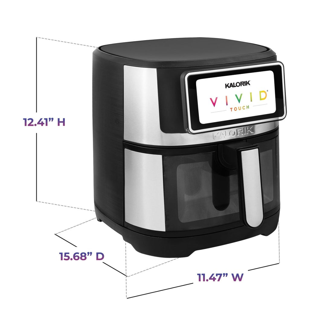 Kalorik VIVID TOUCH 5 Quart with High-Resolution Touchscreen
