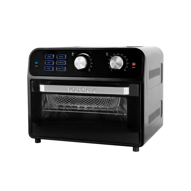 Kalorik 22 Quart Digital Air Fryer Toaster Oven, Black