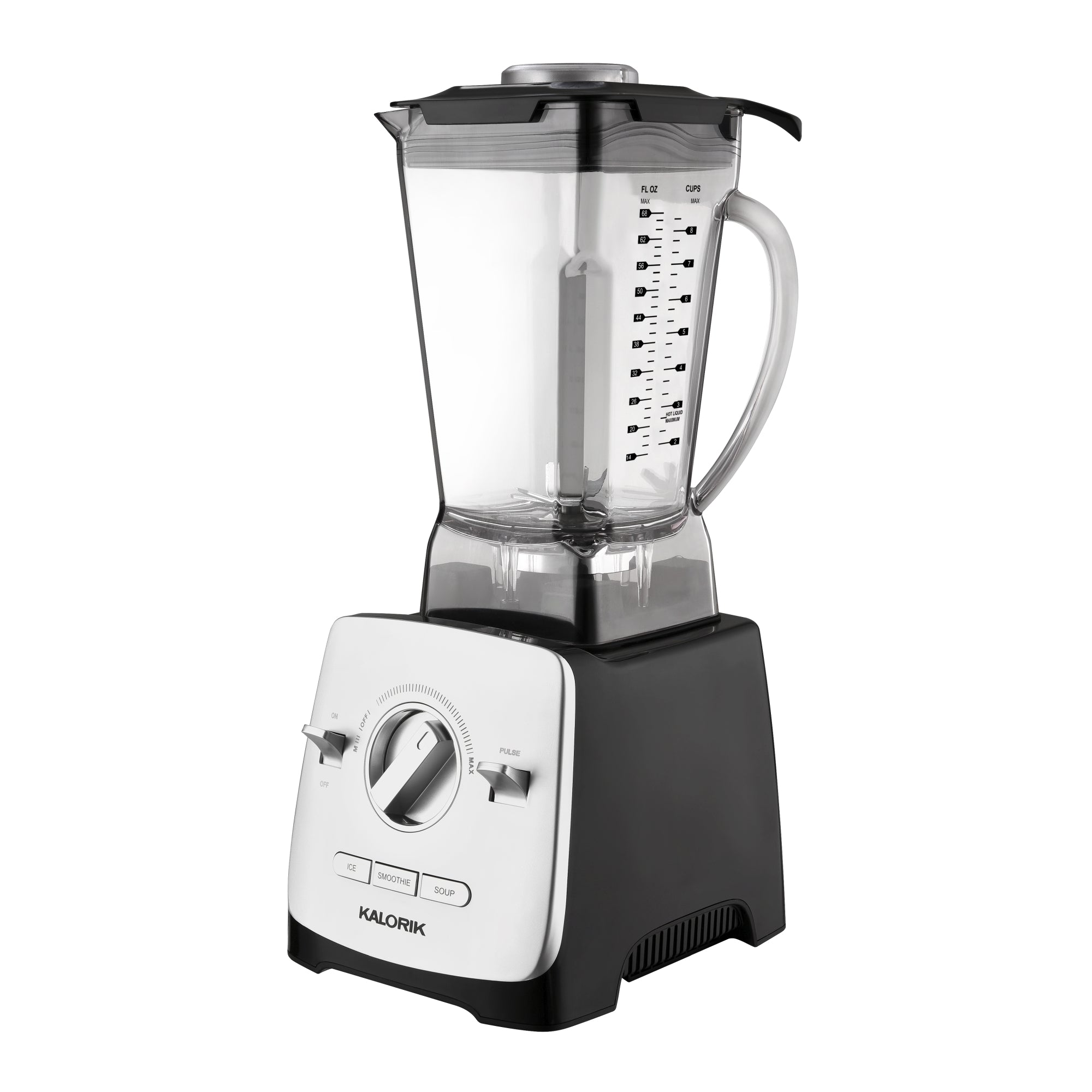 Kalorik®1800W High-Powered Blender, Silver