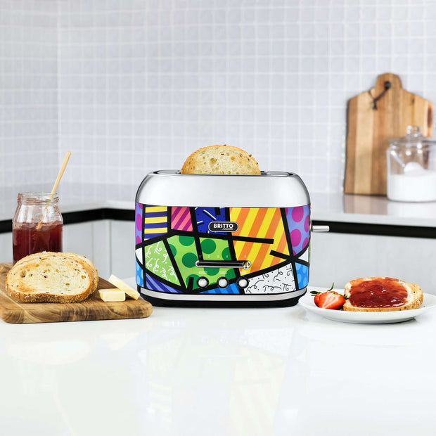 Kalorik® by Britto Toaster, Multicolor Design