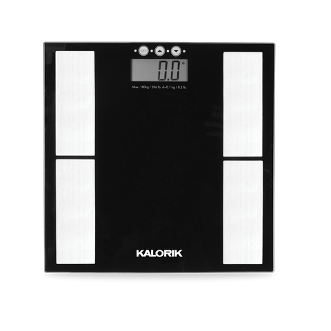 Kalorik Home Electronic Body Analysis Scale, Black