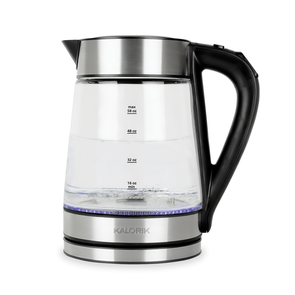 1.7L Electric Kettle 1200W Digital Electric Glass Kettle with