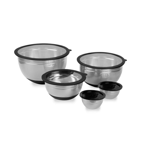 Kalorik 10-Piece Mixing Bowl Set, Gray