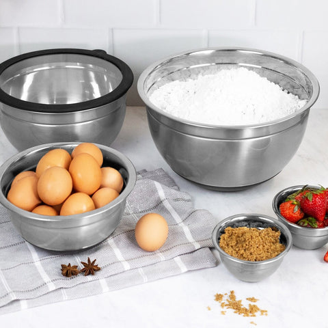 Kalorik 10-Piece Mixing Bowl Set, Gray