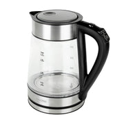 Kalorik 1.7 Liter Rapid Boil Digital Electric Kettle, Stainless Steel