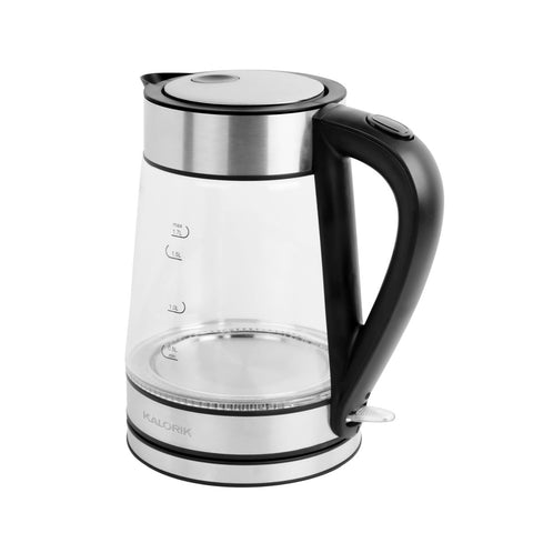 Transparent Quick-Boil Glass Kettle with 7 Liter Capacity