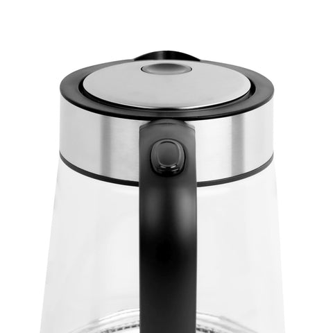 KALORIK 7-Cup Cordless Glass Electric Kettle JK 45907 SS - The