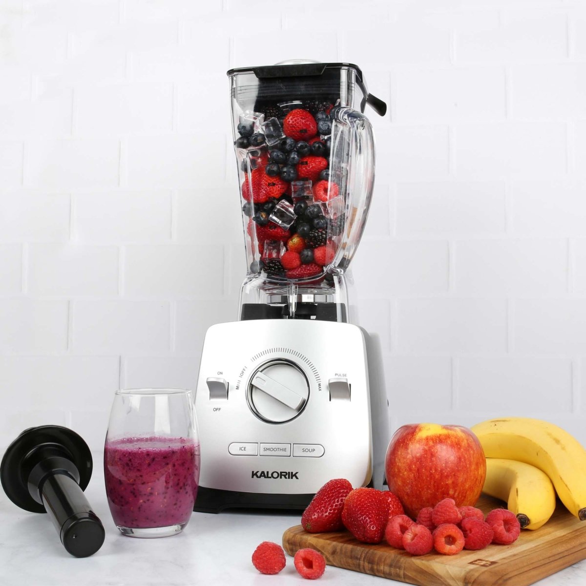 Kalorik®1800W HighPowered Blender, Silver