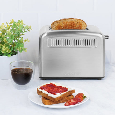 Toaster 2 Slice, Stainless Steel Toaster with Touch LCD Display (6