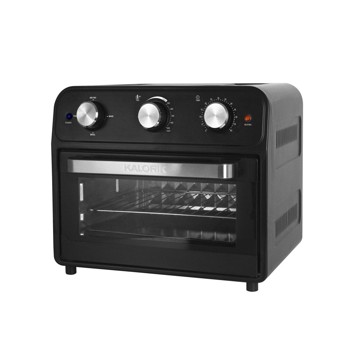 Kalorik® 22 Quart Air Fryer Toaster Oven, Black