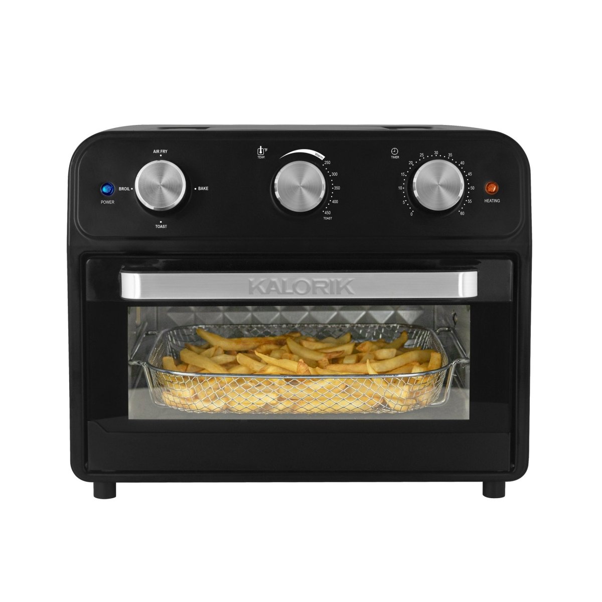 Kalorik® 22 Quart Air Fryer Toaster Oven, Black