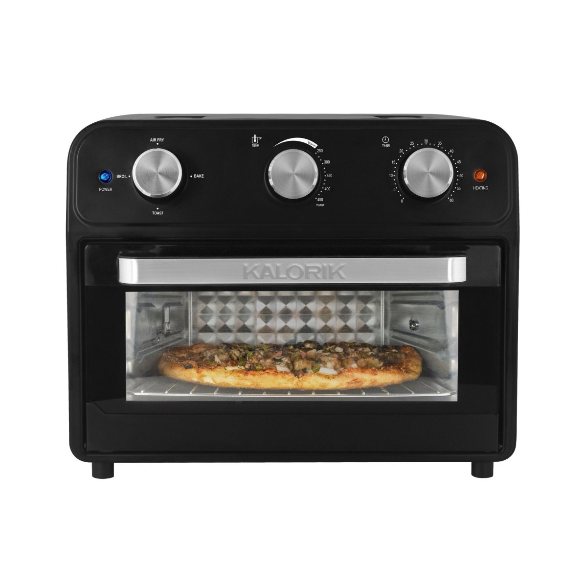 Kalorik® 22 Quart Air Fryer Toaster Oven, Black