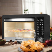 Kalorik® 22 Quart Touchscreen Air Fryer Toaster Oven, Black