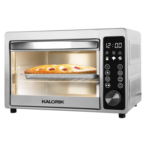 Kalorik® 22 Quart Touchscreen Air Fryer Toaster Oven, Stainless Steel