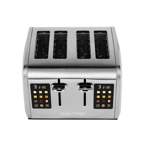 Toaster Selector Kalorik® 4-Slice Toaster with Full Touch Screen Shade Selector