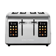 Kalorik® 4-Slice Toaster with Full Touch Screen Shade Selector