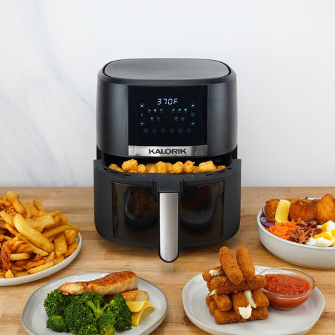 Kalorik® 5 Quart Air Fryer with Ceramic Coating and Window