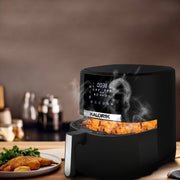 Kalorik® 5-Quart Digital Air Fryer with Viewing Window, Black