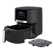 Kalorik® 5-Quart Digital Air Fryer with Viewing Window, Black
