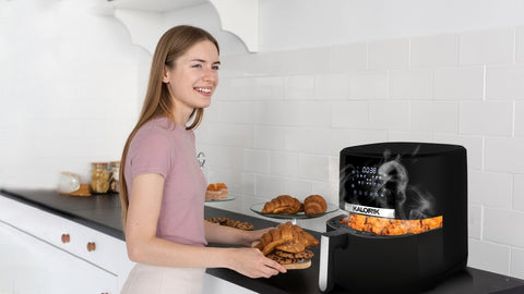 Kalorik® 5-Quart Digital Air Fryer with Viewing Window, Black