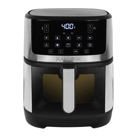 PHKOK Air Fryer, 7 Quarts Airfryer 14-in-1 with 2-24 HRS Appointment  Function, 1700W 360°Large Air Fryer with Upwards LED Digital Touchscreen,  Nonstick Air frier Cooker, Recipes Included 