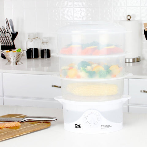 best 3 tier electric food steamer