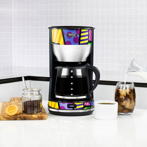 Kalorik by Britto 10-cup Coffee Maker, Multicolor Design