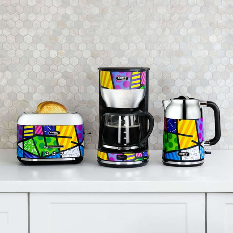 Kalorik by Britto 10-cup Coffee Maker, Multicolor Design