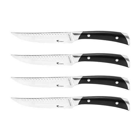 Kalorik Cobra Series 4-Piece 4.75" Steak Knife Set