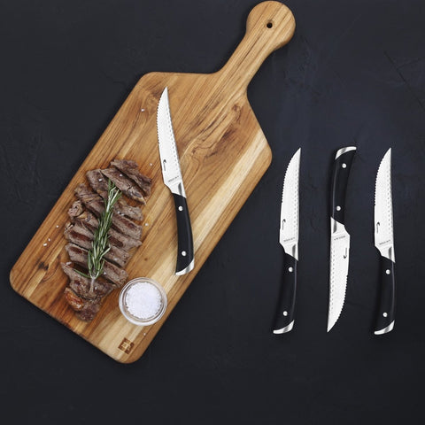 4-piece Cutting Board & Knife Set