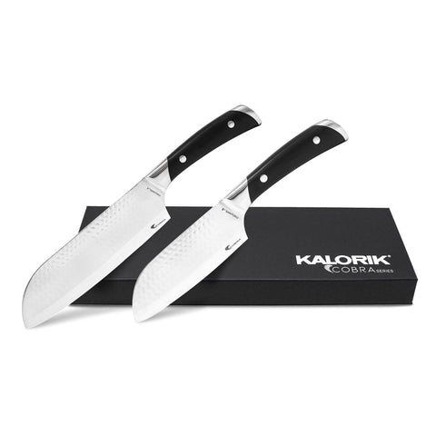 Kalorik Cobra Series 5" Santoku Knife and 7" Santoku Knife set