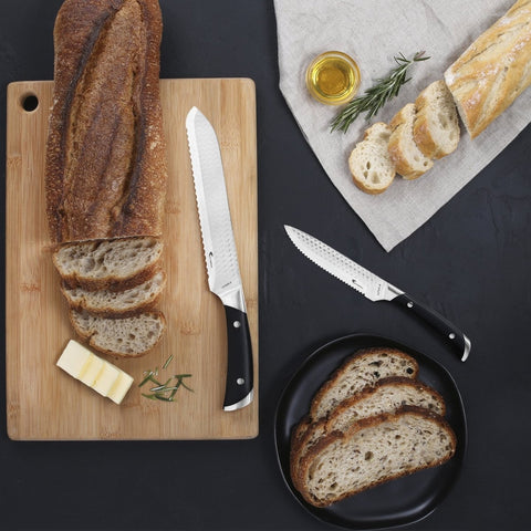 Kalorik Cobra Series 8" Bread Knife and 5" Utility Knife Set