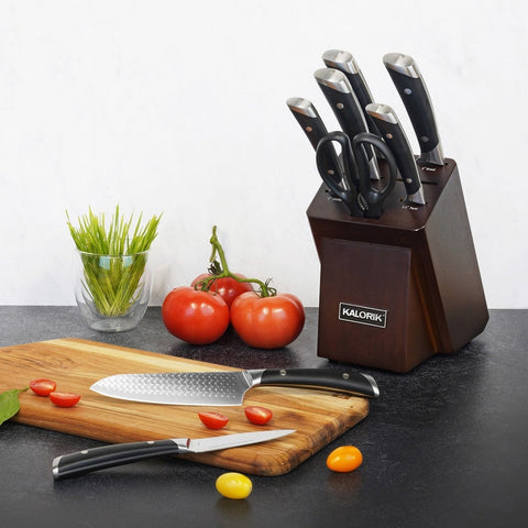 Kalorik Cobra Series 8-Piece Knife Block Set